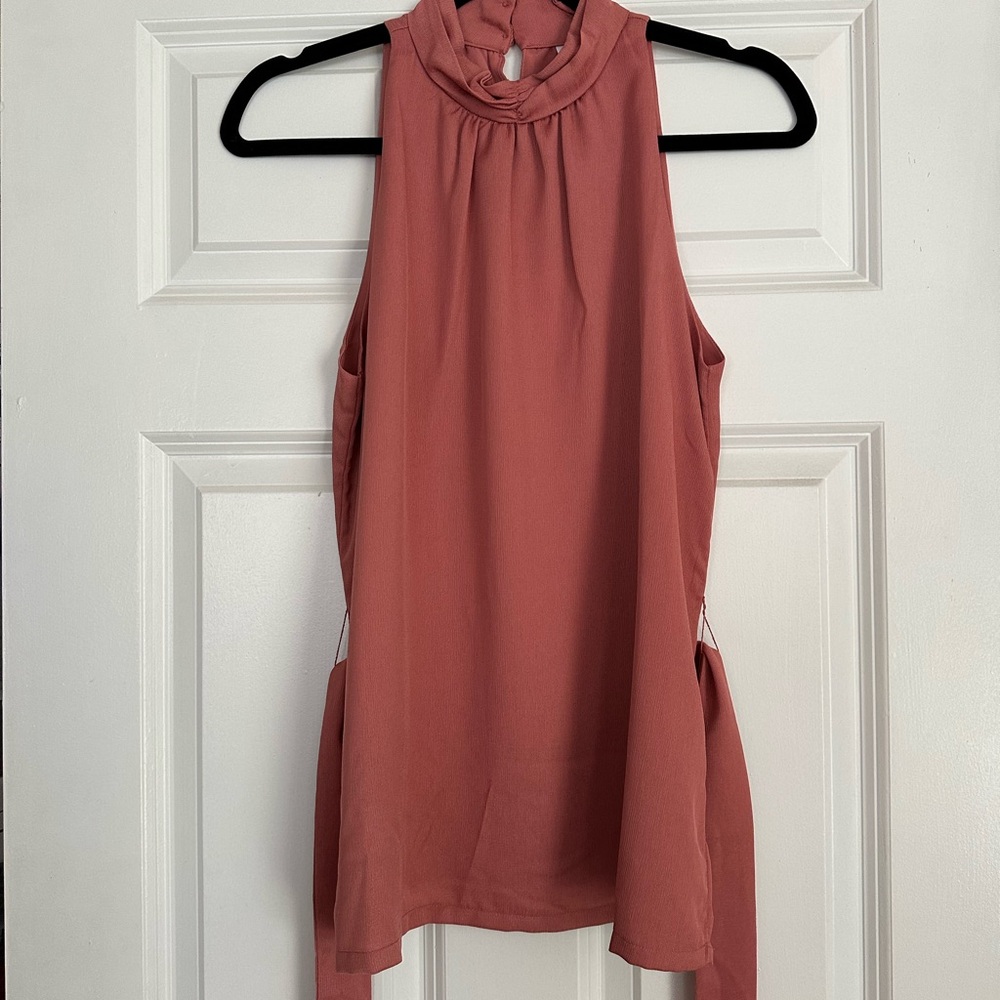 Prologue Sleeveless Rose Tank Top